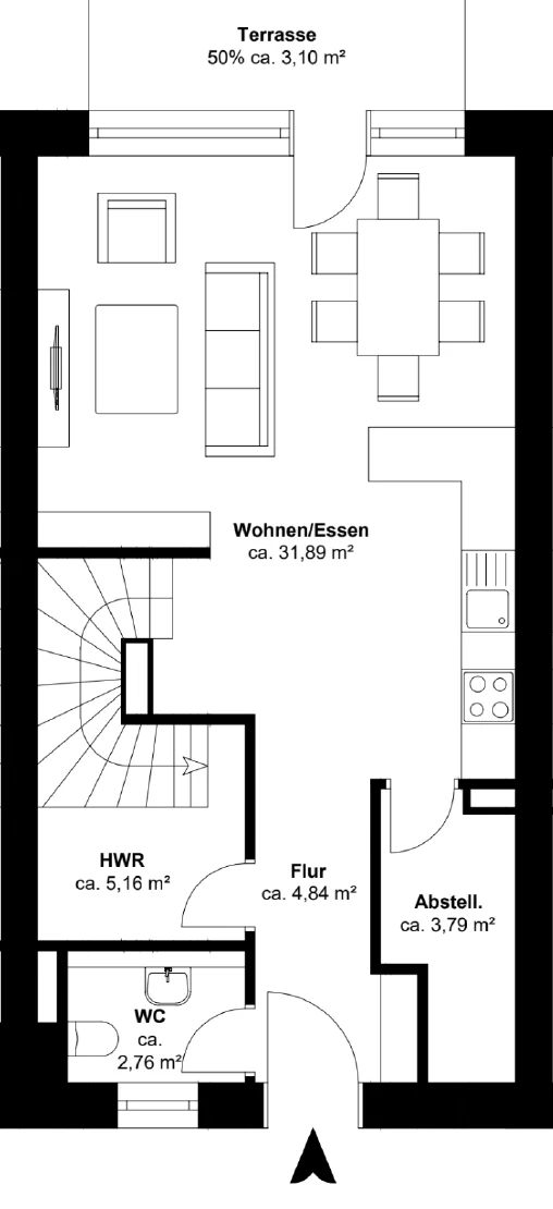 Grundriss Haus 3